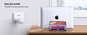 UGREEN Vertical Laptop Stand Dual Slot Aluminum